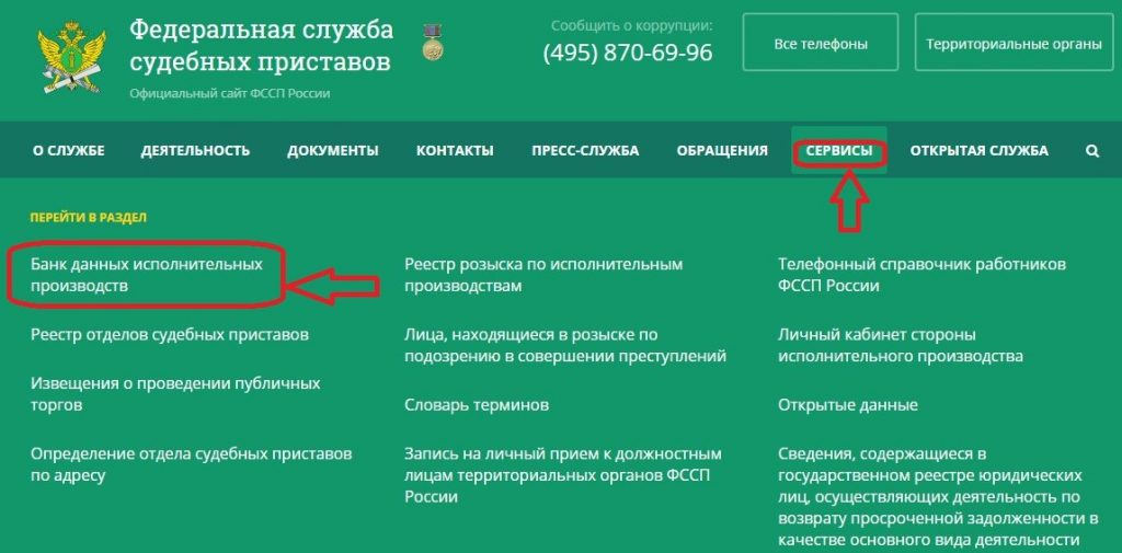 Управление по исполнению особо важных исполнительных производств фссп россии телефон